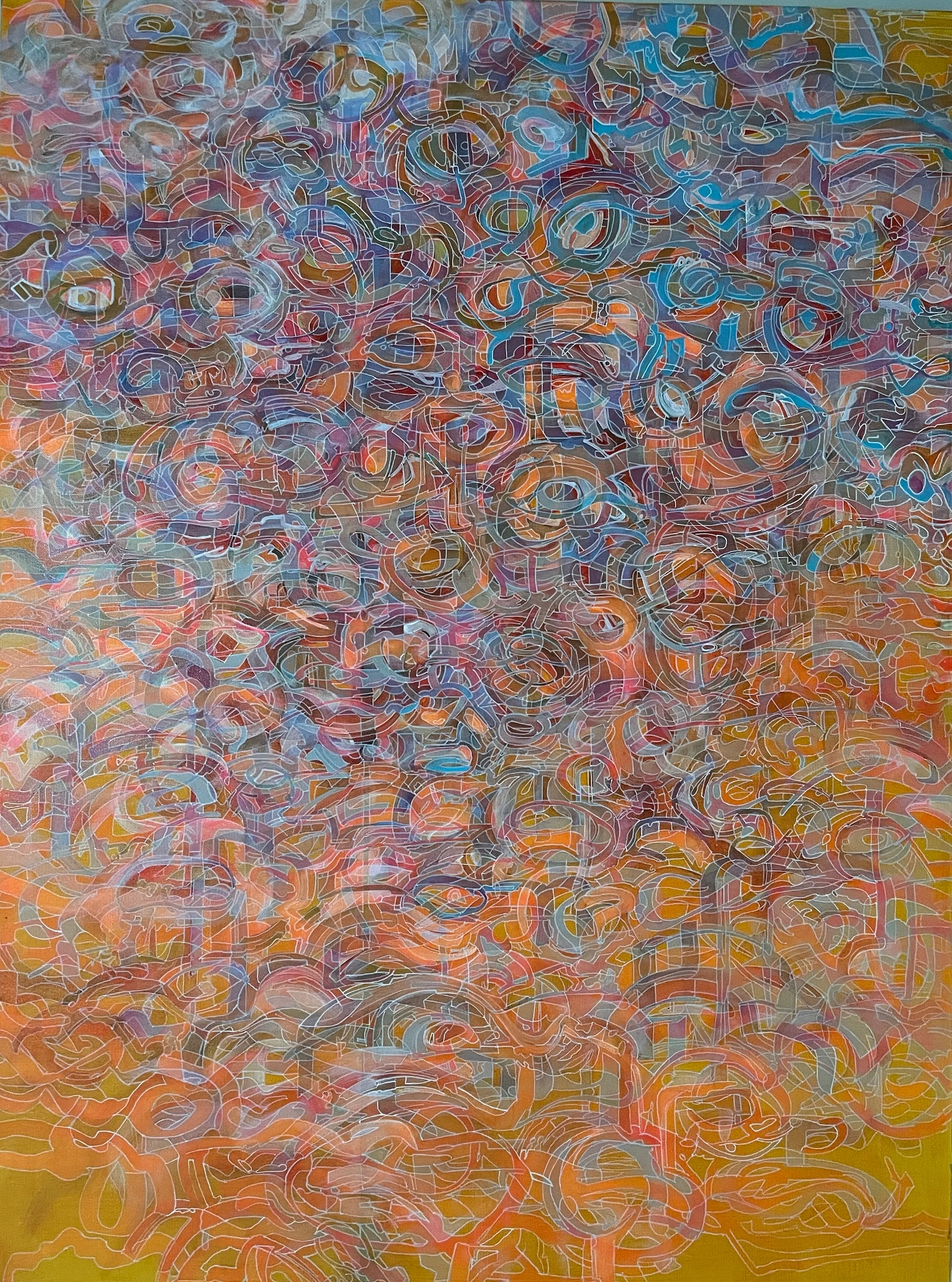 Harmony, Acrylic on canvas by Nikki Turner
